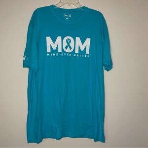 Dak Prescott MOM Mind Over Matter Teal White Ovarian Cancer Awareness 2XL Shirt